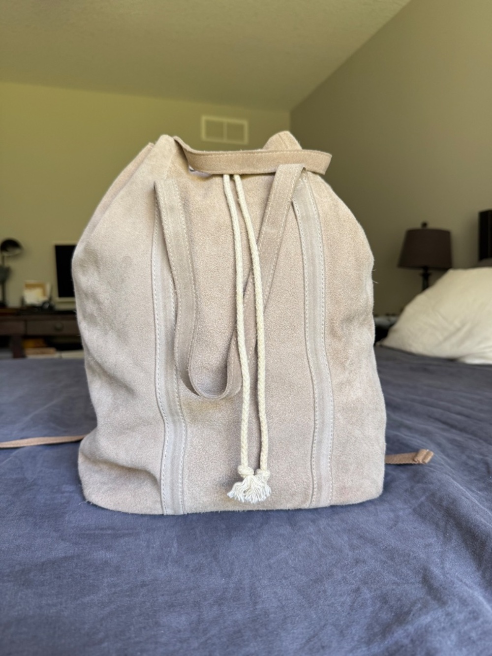 Urban Outfitters Convertible Suede Tote Bag